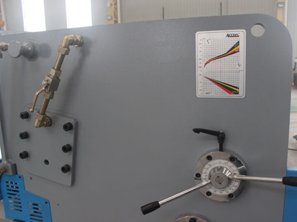 Máquina de corte hidráulica CNC