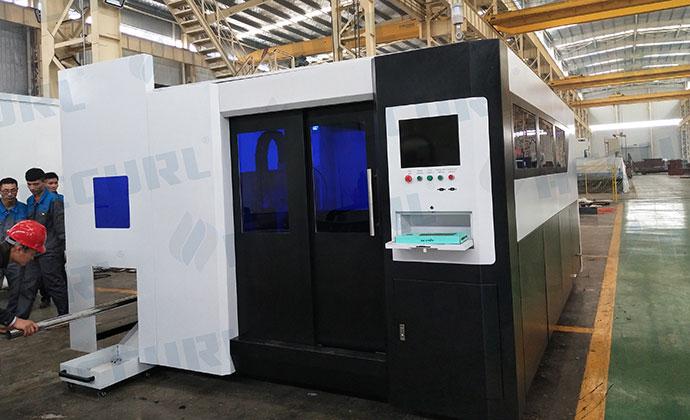 Máquina de corte por laser de fibra CNC para aço inoxidável IPG 4KW