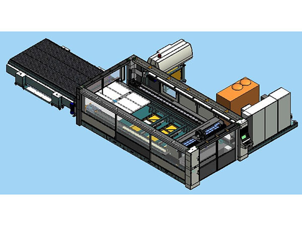 Máquina de corte a laser de fibra 4Kw 